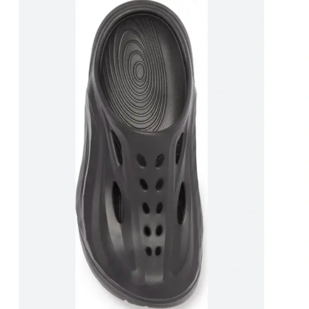 Hoka black Ora recovery mules.   New.  M7. W9 - Picture 2 of 7